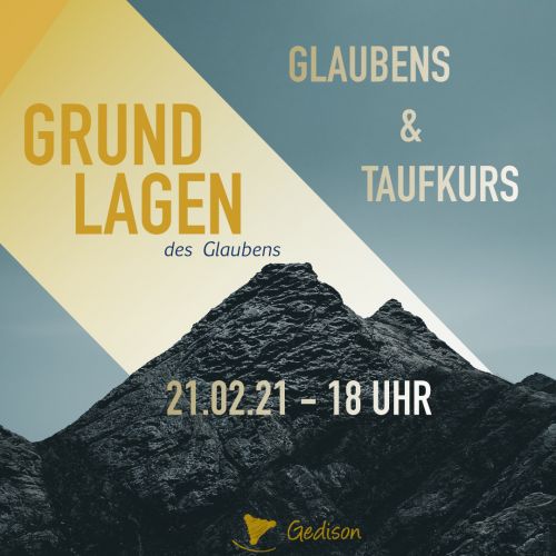 Glaubenskurs; Taufkurs